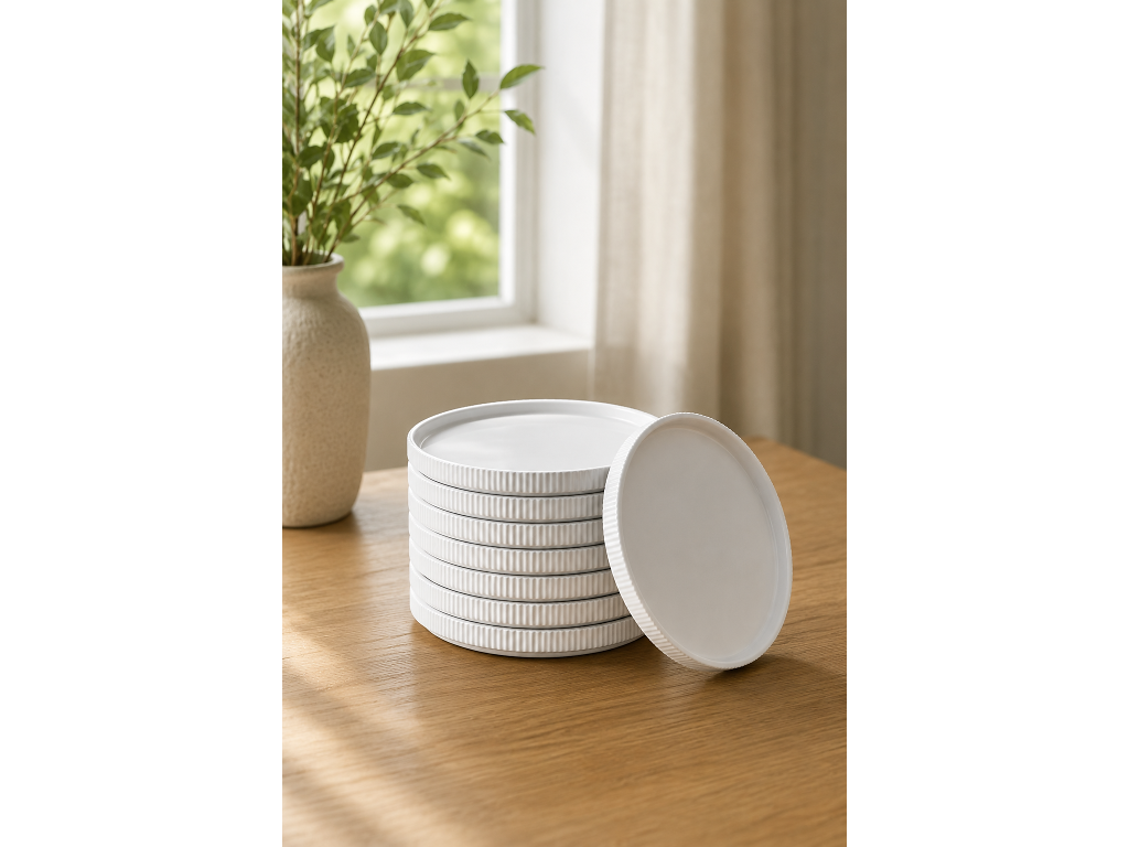 Georg Jensen Bernadotte Frokosttallerken 20 cm - 8 stk.