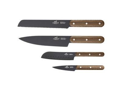 Lion Sabatier Knivsæt 4 dele, urte, lille santoku, kokke og brødkniv, Phenix