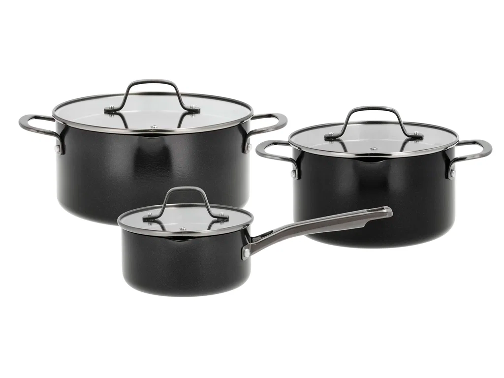 Pillivuyt Gourmet Blavet grydesæt, 6 dele 