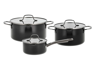 Pillivuyt Gourmet Blavet grydesæt, 6 dele 