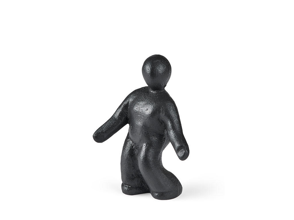 Morsø Skulptur i støbejern 14 x 10,7 x 5 cm, med individuelt budskab - Du er omsogsfuld en kærlig ener af din slags