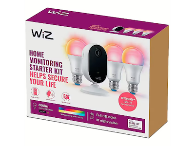 Philips Wiz Smart lightning & secure Kit kamera inkl. 3 lyskilder