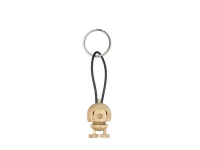 Hoptimist Nøglering i raw oak, Bumble