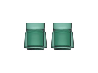 Jacob Jensen Termoglas 2 stk 21 cl i green