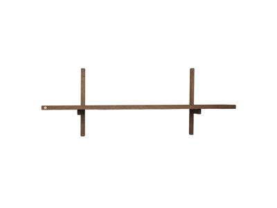 Andersen A Light Shelf hylde 90x21x35 cm, Røget eg