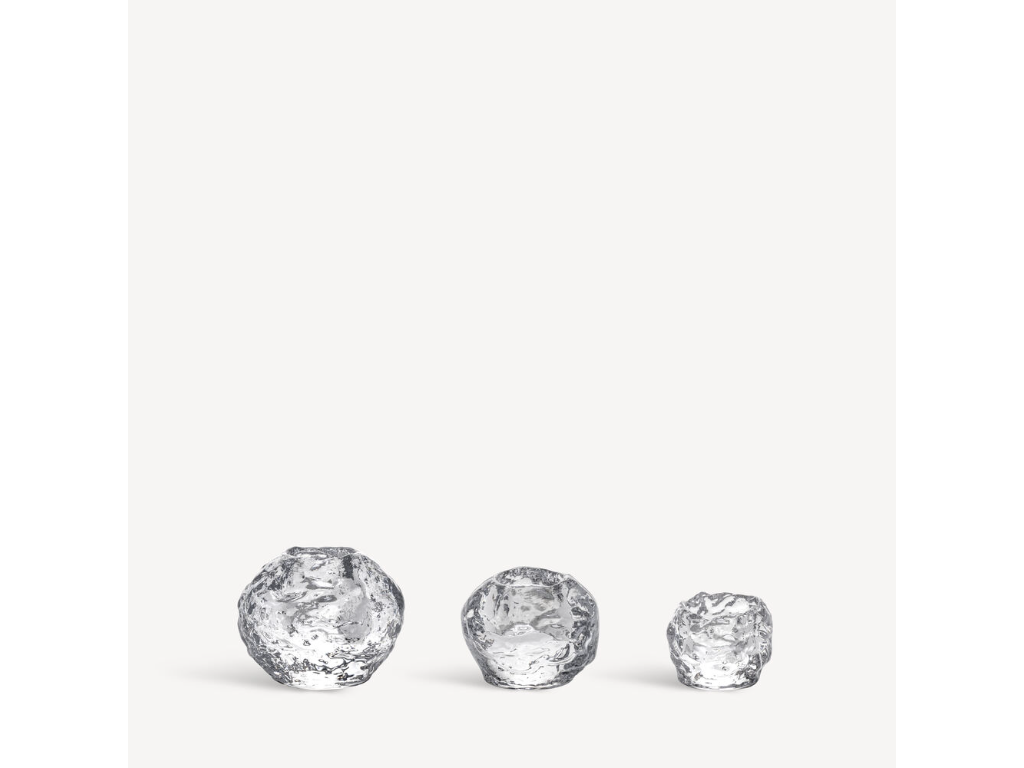 Kosta Boda Snowball Votive - 3 pak