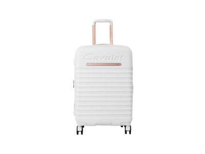 Cavalet Pasadena White - mellem stor kuffert - 65x46x26-30 cm