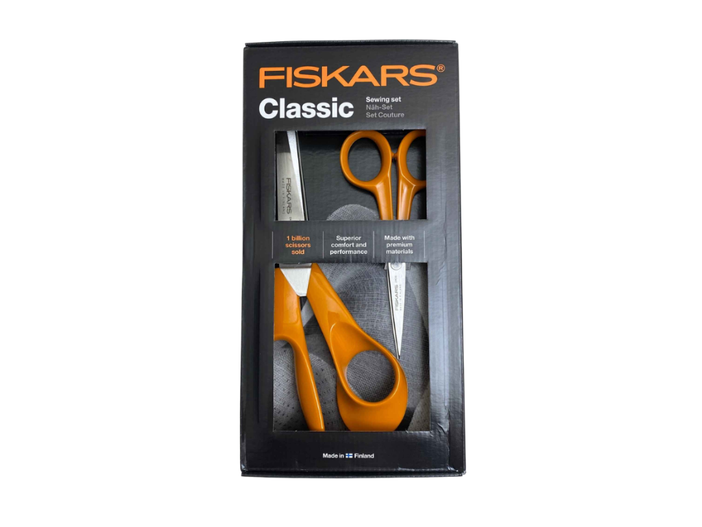 Fiskars Classic saksekæt - Universalsaks 21 cm og Sysaks 13 cm