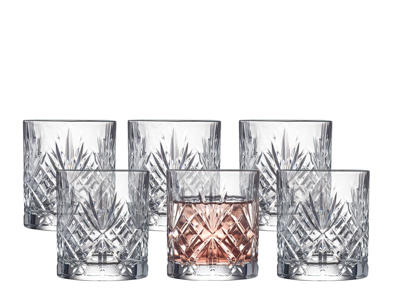 Lyngby Glas Vandglas 23 cl 6 stk, Melodia 
