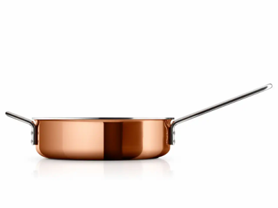 Eva Trio Kobber sauterpande Ø24 cm