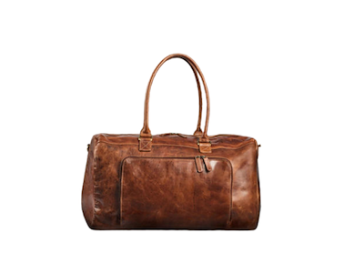 Bon Gout Cambridge Weekend Bag - Cognac