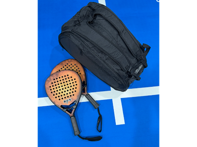 Padelgavepakke med 2x PRO18K bat & 1x stor Pdel Rygsæk