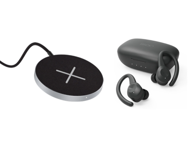 CHARG 50 care charger + SACKit Høretelefoner Active 200
