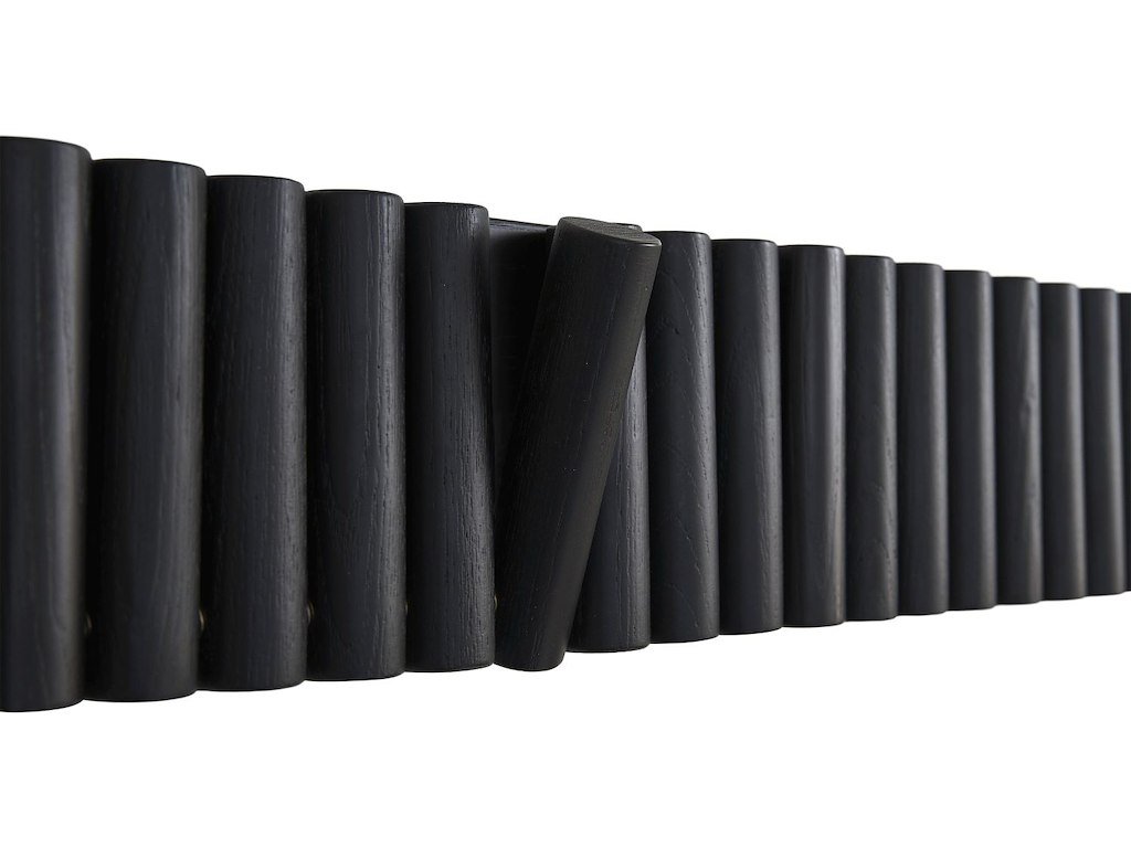 Andersen - Mono Coat Rack Large - Sort lakeret ask