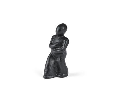 Morsø Skulptur i støbejern 13,5 x 5,5 x 6 cm, med individuelt budskab - Mærk efter! Føles det rigtigt, så er det vejen