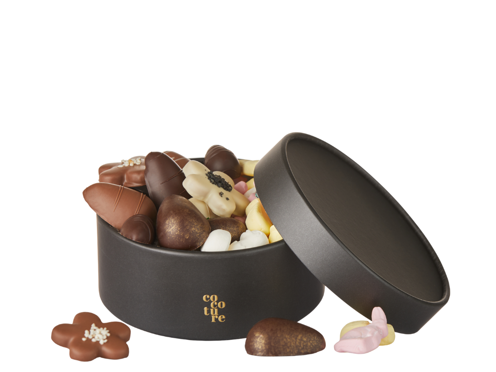 Cocoture hatteæske | Marcipan & skum 400g.