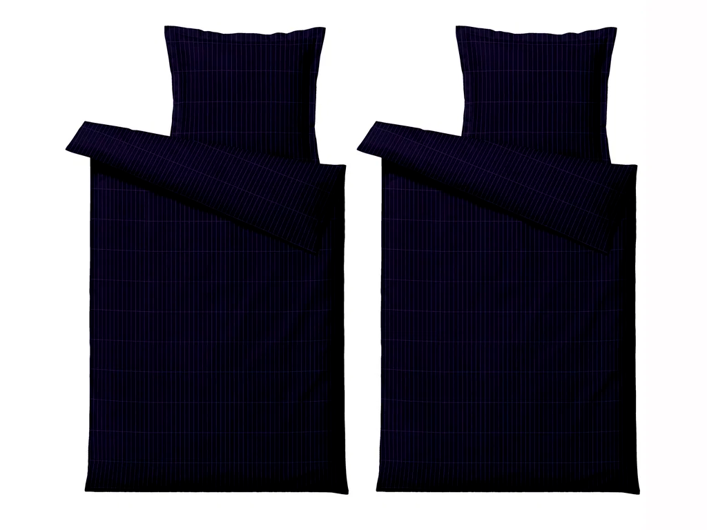 Södahl Sengetøj, Suite One Essence navy blue - SAMPAK