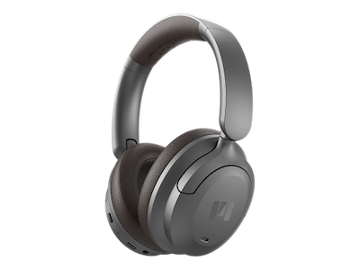 Miiego - Moove 50 Silence trådløse høretelefoner med hybrid aktiv støjreduktion + App - Titanium/Brun