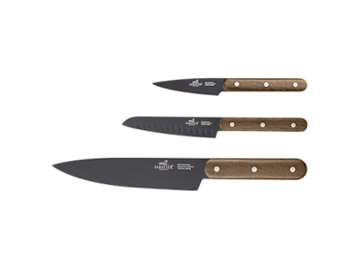 Lion Sabatier Knivsæt 3 dele, urte, multi og kokkekniv, Phenix