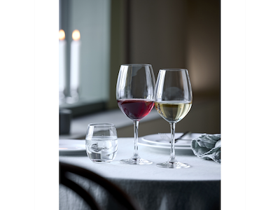 Lyngby glas New Juvel sæt 18 dele, 6 stk. rødvin 58 cl., 6 stk. hvidvin 45 cl., 6 stk. vandglas 22cl. 