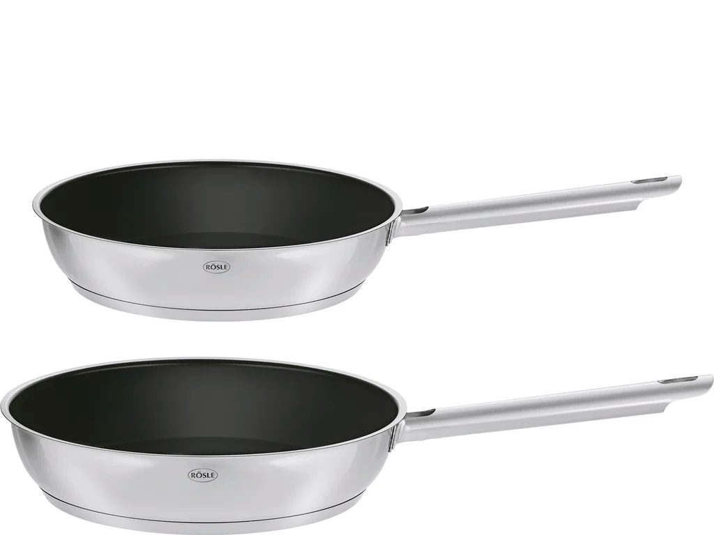 Rösle PureElements pandesæt Ø20 + Ø28 cm, ProCeraPlus