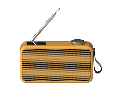 aTUNE 2 DAB+ & FM radio med Bluetooth højttaler og vækkeur - Mango Burst