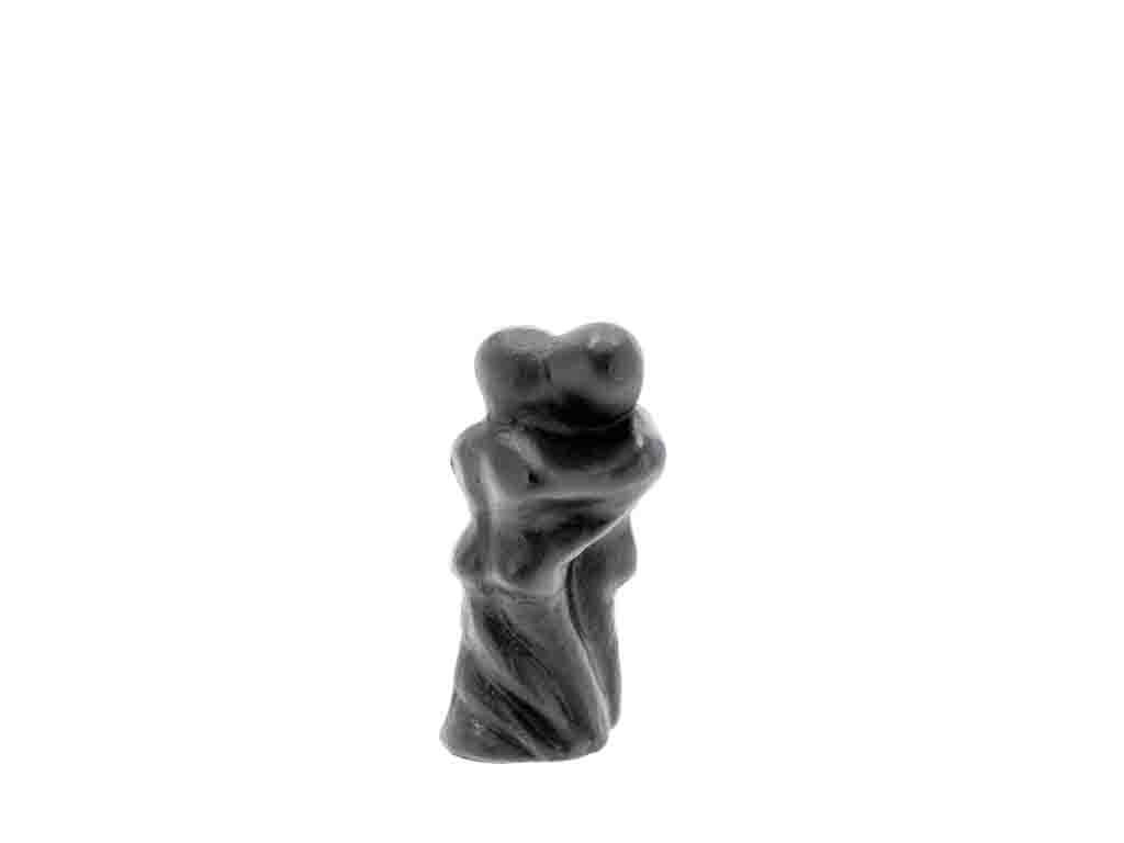 Morsø Skulptur i støbejern 13 x 6 x 5 cm, med individuelt budskab - Et kram fra mig til dig
