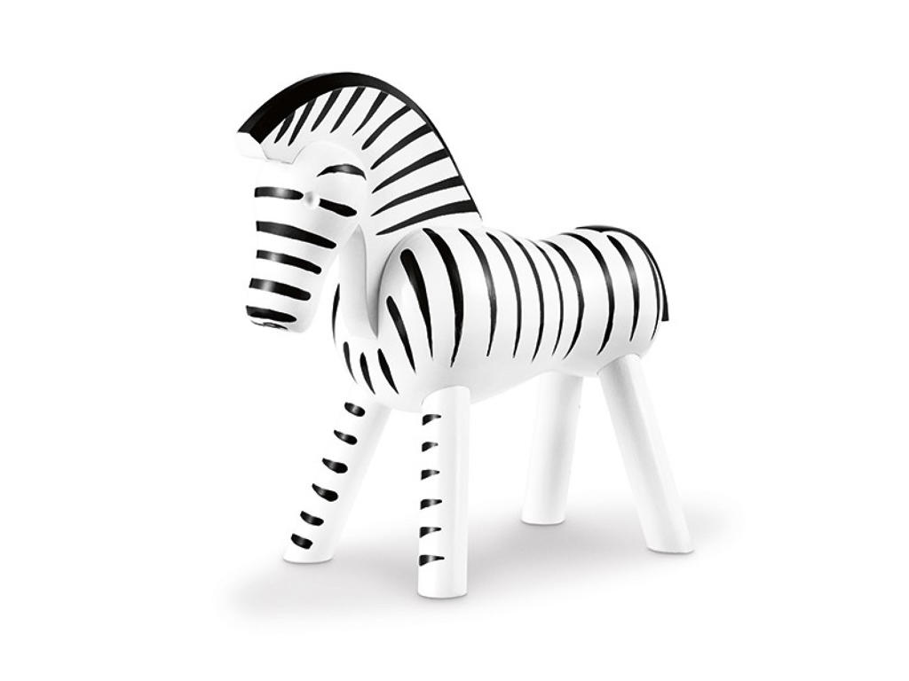 Kay Bojesen Zebra sort/hvid