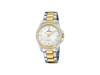 Festina Mademoiselle Dameur i gulddouble - bicolor