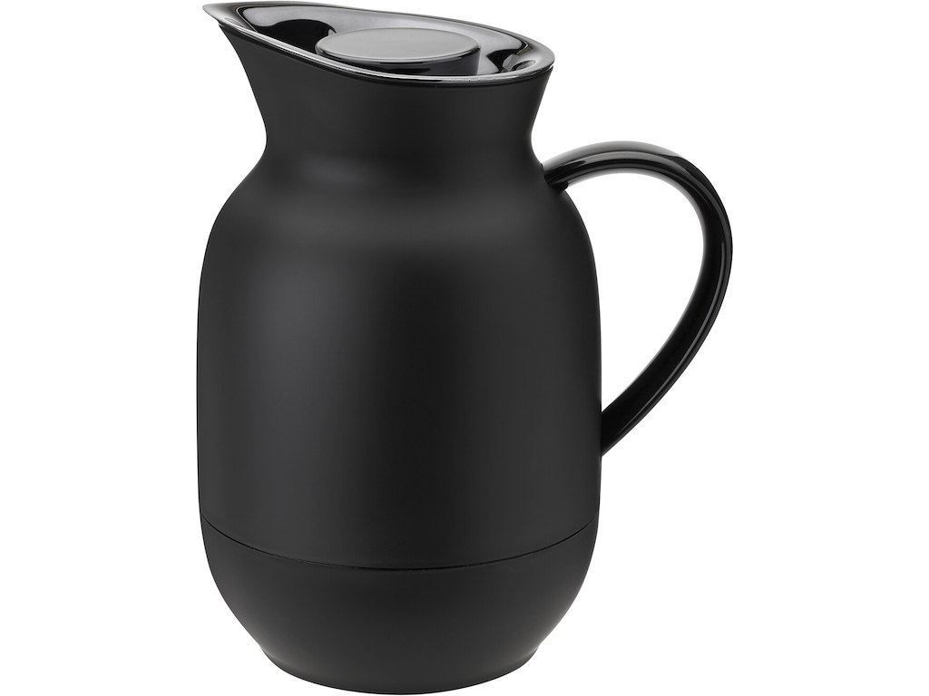 Stelton Amphora termokande soft black 1 liter