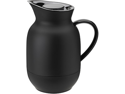 Stelton Amphora termokande soft black 1 liter