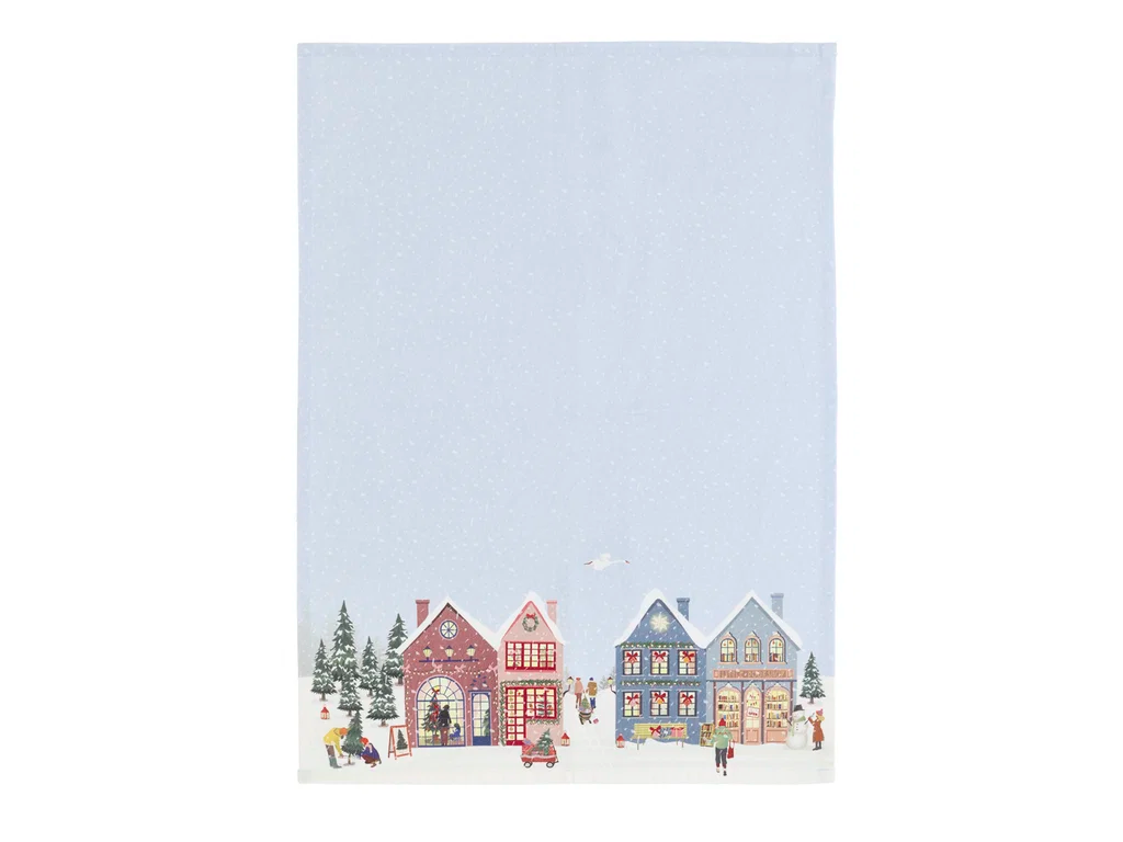 Pillivuyt viskestykke 70 x 50 ice blue, Vinter - 4 stk.