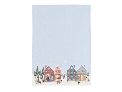 Pillivuyt viskestykke 70 x 50 ice blue, Vinter - 4 stk.