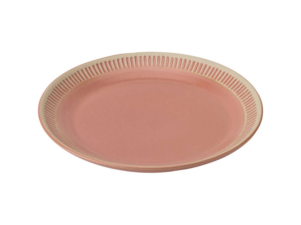 Stelton Knapstrup Colorit middagstallerkener Ø 27 cm 8 stk. coral