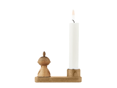 Moomin - Little My candleholder Oak, H 7,2 cm