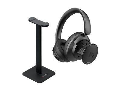 Miiego - Moove 65 Lux - Travel edition samt bordstander - Sort
