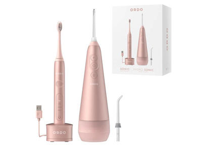 ORDO Sonic+ tandbørste & Hydro Sonic+ Water Flosser - Rose gold