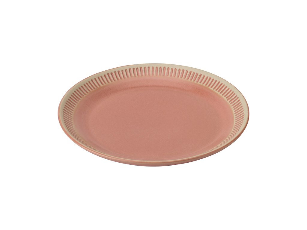Stelton Knapstrup Colorit 8 stk. frokosttallerkener Ø 22 cm & 8 stk. middagstallerkener Ø 27 cm coral