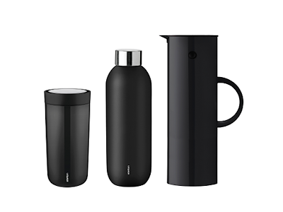 Stelton EM77 Termokande, To Go Click 0,4 l & Keep Cool termoflaske 0,6 l