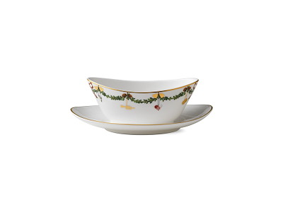 Royal Copenhagen Stjerne Riflet jul, sauceskål