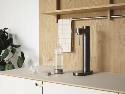 Stelton BRUS kulsyremaskine - Black metallic