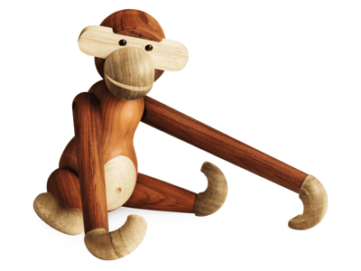 Kay Bojesen abe stor i teak/limba