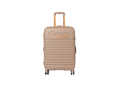 Cavalet Pasadena Light Brown - kabine kuffert 54x38x20 cm & mellem stor kuffert - 65x46x26-30 cm