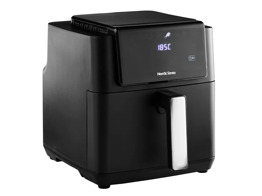 Nordic Sense Airfryer 5 ltr. 1500 watt sort