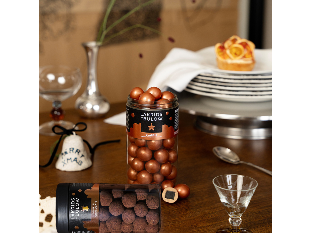 Lakrids by Bülow Black Box Reg/Reg Classic Caramel/Double Chokolate 540g
