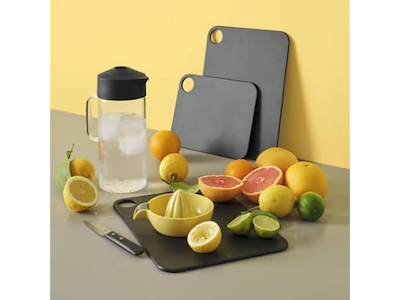 Stelton CUT-IT skærebrætter 3 stk.: 23,5+31+39,8 cm