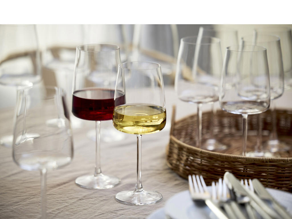 Lyngby Glas Rødvin og hvidvin 16 dele, Zero