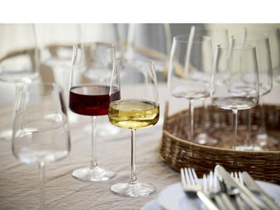 Lyngby Glas Rødvin og hvidvin 16 dele, Zero