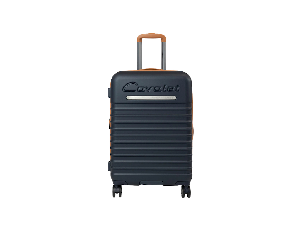 Cavalet Passadena Dark Blue - mellem stor kuffert - 65x46x26-30 cm