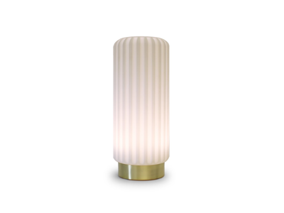 Dentelles 29 Light & USB med dæmpbar touch - Hvid/Gold